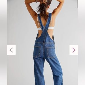 Free People Ziggy denim overall